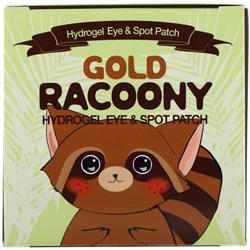 Secret Key, Золотой енот, Гидро гель для кожи вокруг глаз и пятен на коже, 90 шт