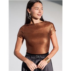 VILATTE Футболка D49.093