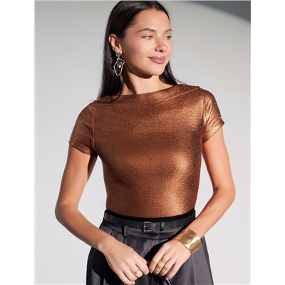 VILATTE Футболка D49.093