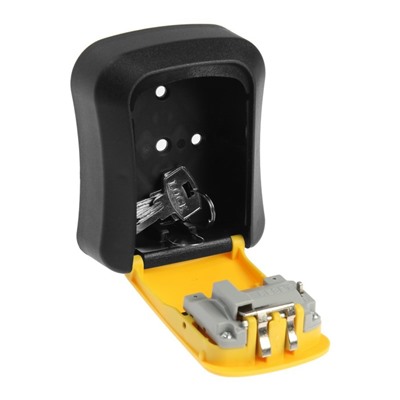 Сейф-ключница кодовая ТУНДРА LIGHT, желтый