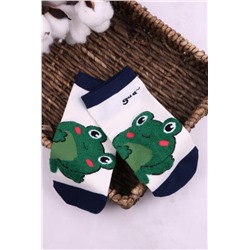 Носки женские в банке №GL799 С лягушкой (Ассорти)