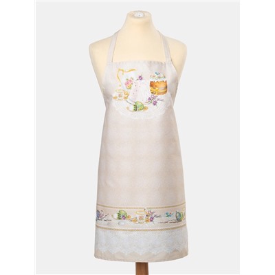 Фартук кухонный Этель «Пасхальные куличи» 60×70 см, 100% хлопок, саржа 190 г/м²