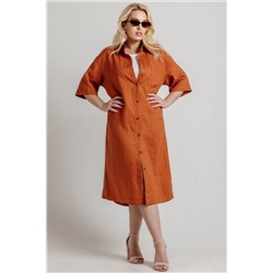 Платье  8801/04/Терракотовый