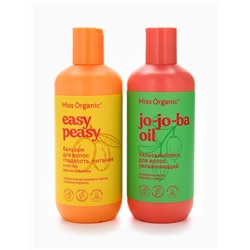 Бальзам-блеск для волос Jo-jo-ba oil, 290 мл, Miss Organic