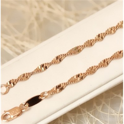 Цепочка позолота Н01-2424 длина 55 см.