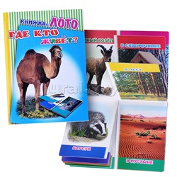 Книга Лото. Где кто живет? (Алфея)
