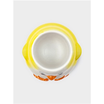 Ёршик для унитаза с подставкой «Цыплёнок», фарфор