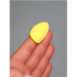 Спонжи для макияжа, в футляре, 2 шт., жёлтые