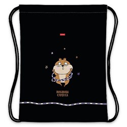 Сумка для сменной обуви 33х42 см "Хомяк Сеня" 1 отд. (093899) 18051 Хатбер