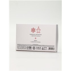 Подарочный набор новогодний: бомбочка снежинка и фигурная свеча пряня, URAL LAB