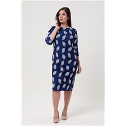 Платье 20656 (Синий)