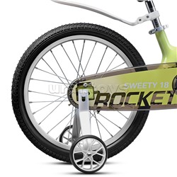 Велосипед 18" Rocket Sweety, цвет салатовый