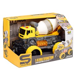 Машина "СтройМастер" 1:16 (свет, звук) в коробке