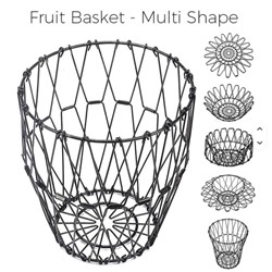 Удивительная Фруктовница металлическая складная ваза для фруктов, хром
