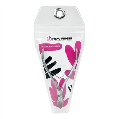 Frau Finger Кусачки маникюрные для кутикулы / Classic FN-202/6SP, двойная пружина, ручная заточка, 6 мм 20695