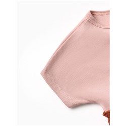 Платье для девочки «Крошка Я. Муслин», рост 68-74 см, коричневое