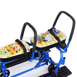 Игрушка Снегокат детский 507 "TWINS BABY Wheel" для двоих (Жирафик)