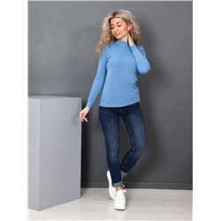 Рута - водолазка голубой