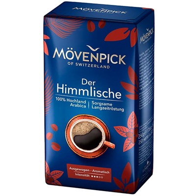 Кофе MOVENPICK DER HIMMLISСHE Молотый 250 гр., 100% Арабика