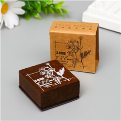 Печать дерево «Ромашки», 4.7×5 см