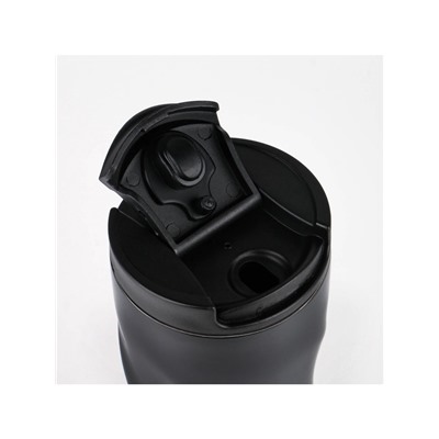 Термокружка, 500 мл, «Мастер К», сохраняет тепло 8 ч., 7.8×22 см, чёрная