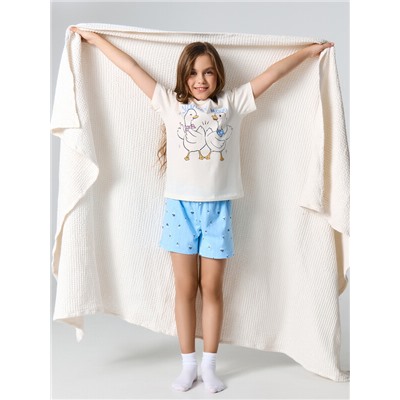 КОМПЛЕКТ ДЛЯ ДЕВОЧЕК (ФУТБОЛКА, ШОРТЫ) 567727