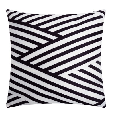 Наволочка декоративная «Этель. Полосы» 40×40 см, велюр