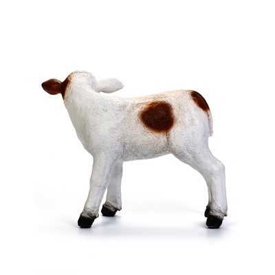 Садовая фигура из полистоуна «Телёнок», 27 см