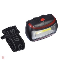 Фонарь налобный 3 Вт COB LED, ЧИНГИСХАН
