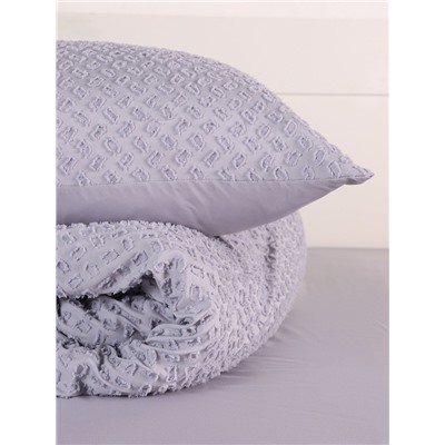 Постельное бельё 1.5-спальное LoveLife Tufting Квадрат, микрофибра