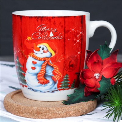 Кружка новогодняя 250 мл / X614 /уп 96/