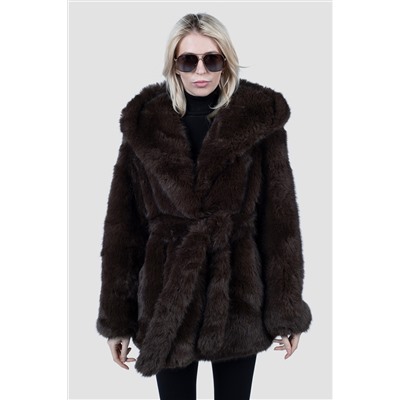 02-3290 Пальто женское шубка эко-мех
