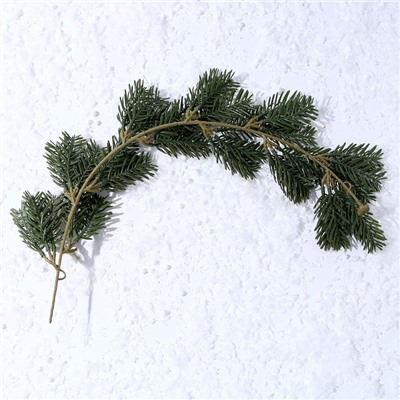 Ветка декоративная новогодняя, 53 см