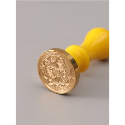 Подарочный набор для сургучной печати «Солнце и луна», печать, ручка, сургуч, 12.5×10×3.6 см