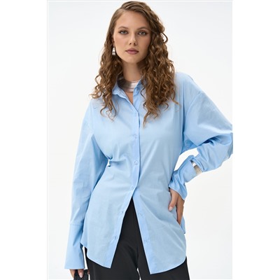 Рубашка Дженни (голубой)