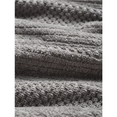 Полотенце махровое LoveLife «Атакама» 70×130 см, серое, 100% хлопок, 500 г/м²