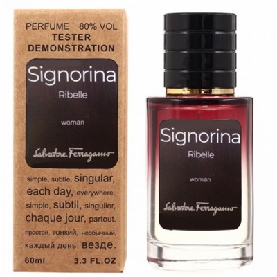 Salvatore Ferragamo Signorina Ribelle тестер женский (60 мл) Lux (1=2)