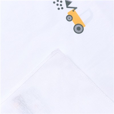 Пелёнка «Крошка Я. Машинки», 73×120 см, бязь 125 г/м², хлопок 100%