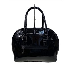 Женская сумка из искусственной кожи, цвет черный