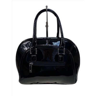 Женская сумка из искусственной кожи, цвет черный