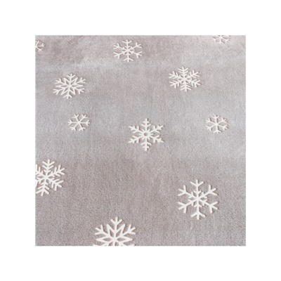 Плед с рукавами светящийся в темноте «Этель. Снежинки», 150×200 см