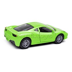 Зеленая инерционная машинка Универсал die-cast,1:32, открывающиеся двери