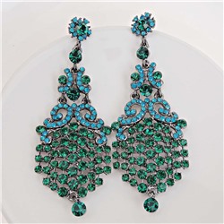 Серьги длинные на гвоздиках арт. 10 8282 (id 74863)