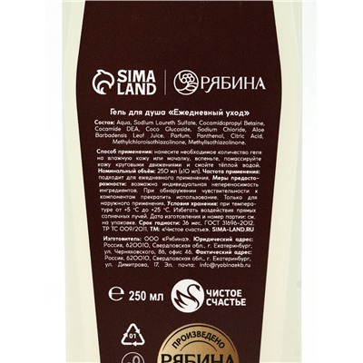 Подарочный набор «Самому лучшему учителю», гель для душа 250 мл, пена для ванны 250 мл, Чистое счастье