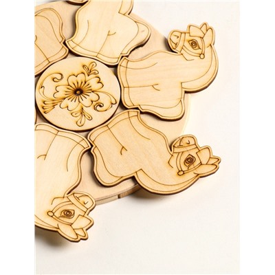 Подставка под горячее «Лошадка», 20 см, можжевельник