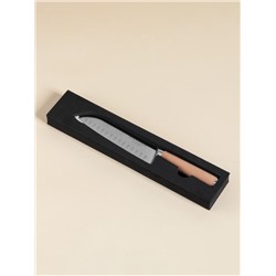 Нож кухонный сантоку SL Home «Калабрия», нержавеющая сталь, 18 см, бежевый