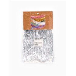 Гирлянда «Бахрома» 2 метра, серебряная