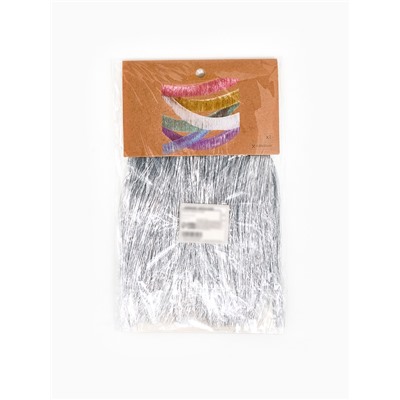 Гирлянда «Бахрома» 2 метра, серебряная