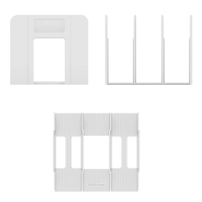 Подставка для бумаг 55589 Techno Classic белая ErichKrause