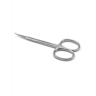 YOKO Ножницы маникюрные для кутикулы изогнутые / Classic Series SN 025, глянцевые, ручная заточка, 10,2 см 27904